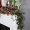 72" Pre-Lit Country Mixed Pine Artificial Christmas Swag, Clear Lights